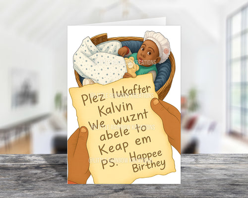 Little Man | Birthday Card