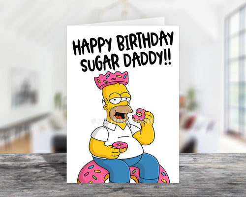 Homer Simpson 2 | Birthday Card
