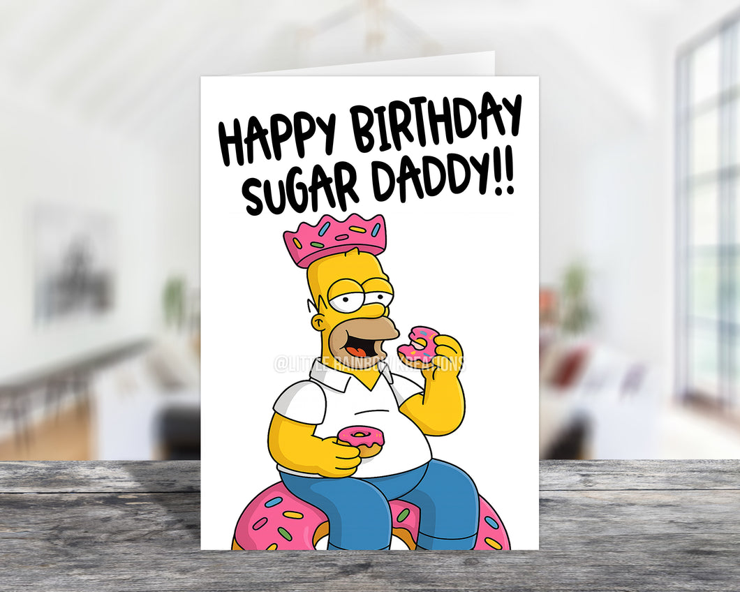 Homer Simpson 2 | Birthday Card