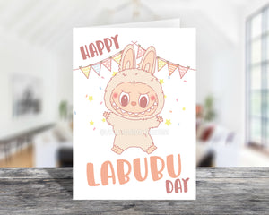 Happy Labubu Day | Birthday Card