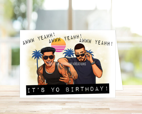 Pauly D And Vinny | Birthday Card