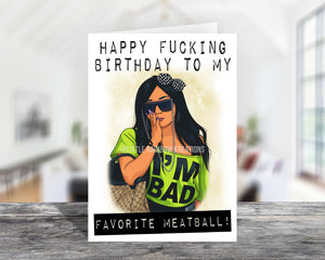 Snooki 2 | Birthday Card