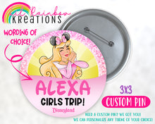 Load image into Gallery viewer, Princess Aurora 2 | Pins and Buttons