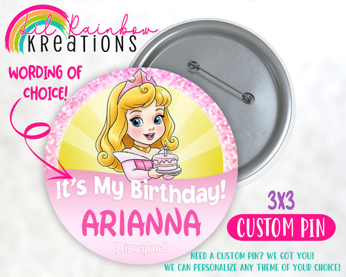 Princess Aurora | Pins and Buttons