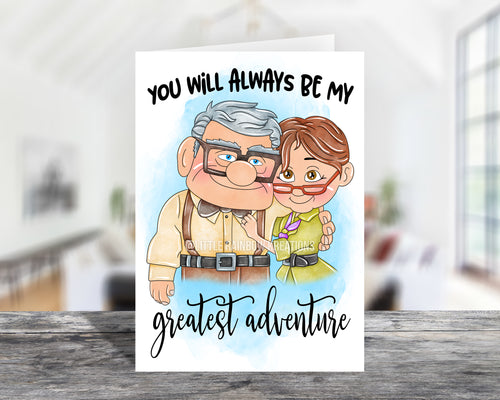 Carl and Ellie | Greeting Card
