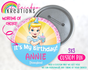 Princess Cinderella 2 | Pins and Buttons
