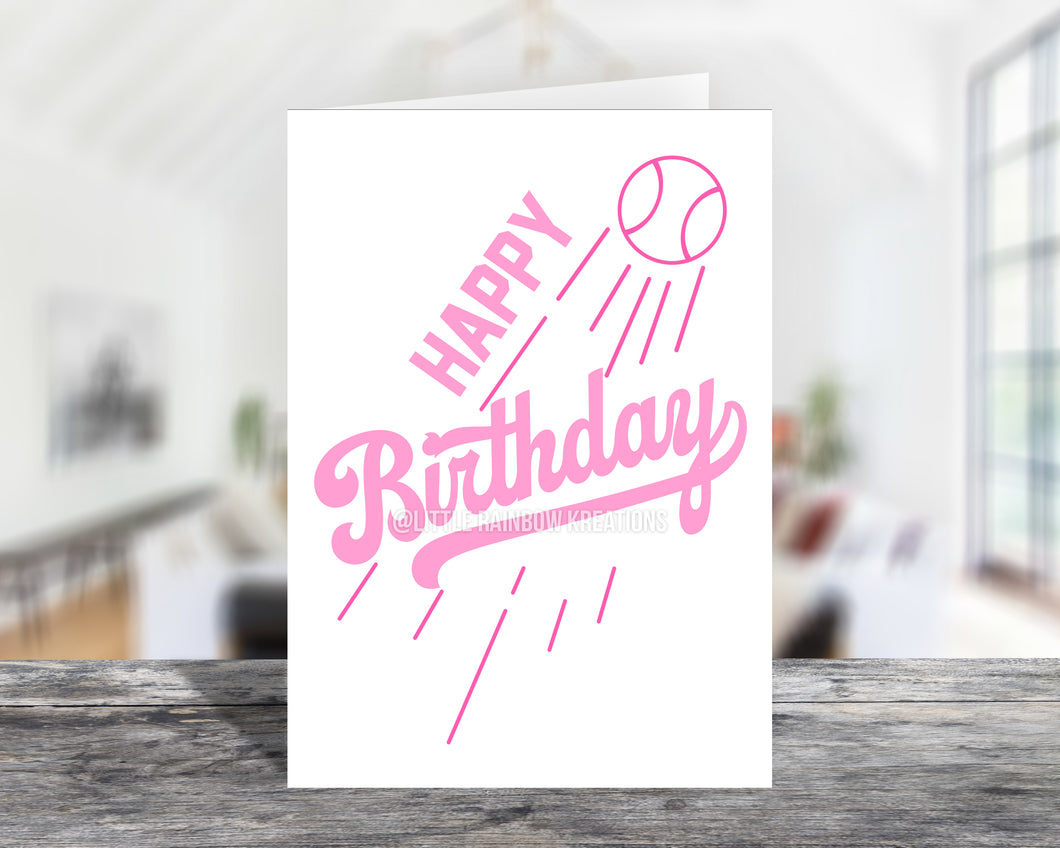 Dodgers 2 | Birthday Card