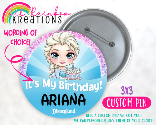 Princess Elsa | Pins and Buttons