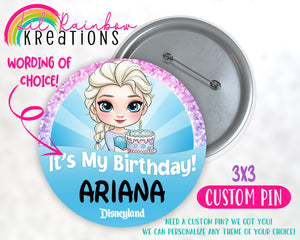 Princess Elsa | Pins and Buttons
