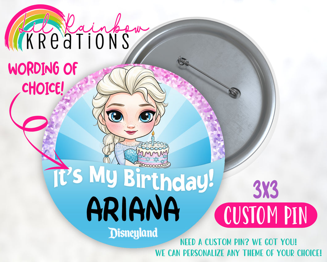 Princess Elsa | Pins and Buttons