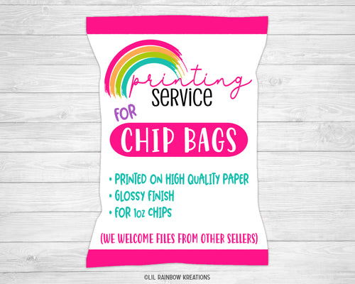 Printed Chip Bag | Printing Service