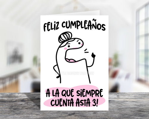 Funny Flork Mom 7 | Birthday Card