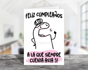 Funny Flork Mom 7 | Birthday Card