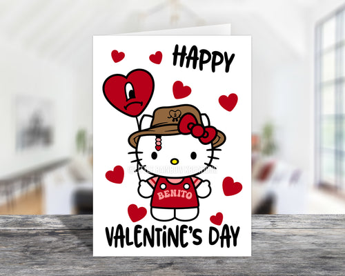 Hello Kitty 4 | Valentine's Card