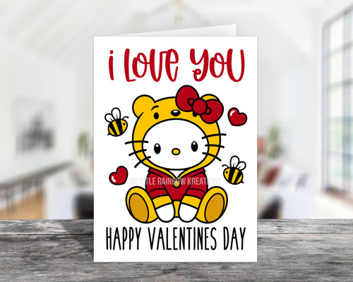 Hello Kitty 7 | Valentine's Card