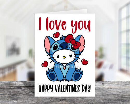 Hello Kitty 8 | Valentine's Card