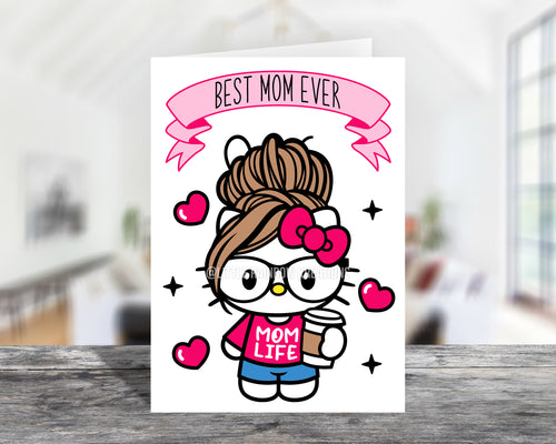 Hello Kitty 2 | Mom Life Card