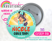 Load image into Gallery viewer, Princess Jasmine 3 | Pins and Buttons