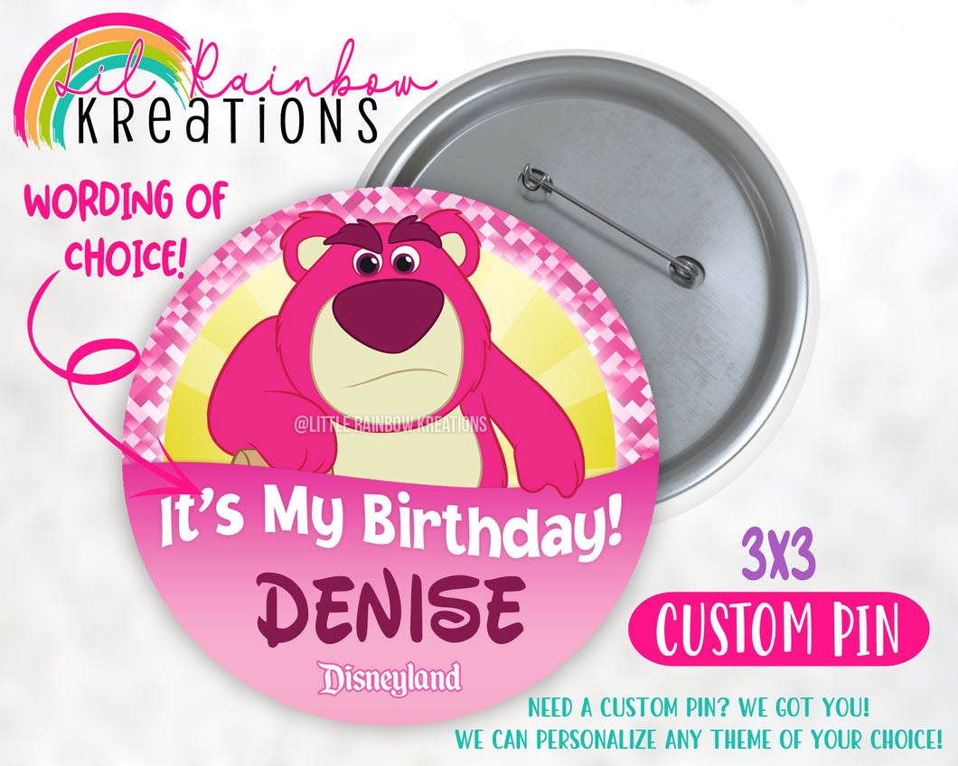 Lotso | Pins and Buttons