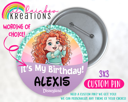 Princess Merida | Pins and Buttons