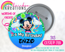 Load image into Gallery viewer, Mickey Mouse | Pins and Buttons