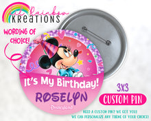 Load image into Gallery viewer, Minnie Mouse 2 | Pins and Buttons