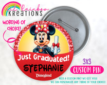 Load image into Gallery viewer, Minnie Mouse 5 | Pins and Buttons