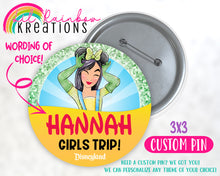 Load image into Gallery viewer, Princess Mulan 3 | Pins and Buttons