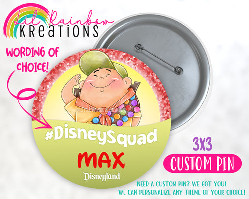 Rusell | Birthday Pin Button