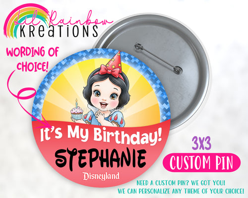Princess Snow White 2 | Pins and Buttons
