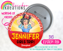Load image into Gallery viewer, Princess Snow White 3 | Pins and Buttons
