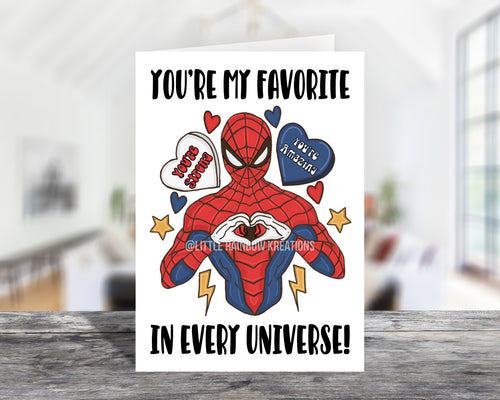 Spiderman 2 | Valentine's Card