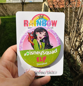 Princess Mulan | Pins and Buttons