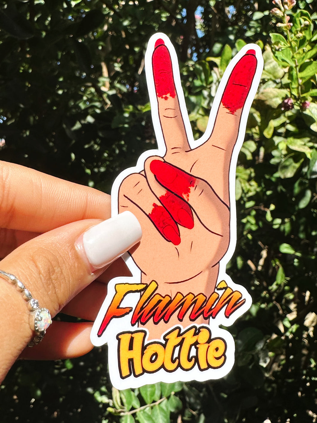 Flamin Hot Cheeto Fingers | Sticker