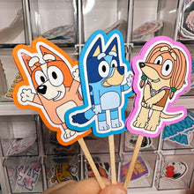 Load image into Gallery viewer, Bluey | Cupcake Toppers
