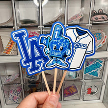Load image into Gallery viewer, Dodgers | Cupcake Toppers