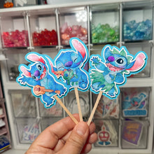 Load image into Gallery viewer, Stitch | Cupcake Toppers