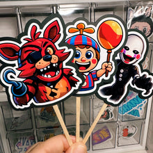 Load image into Gallery viewer, Five Nights At Freddy's | Cupcake Toppers