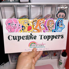 Load image into Gallery viewer, Bluey | Cupcake Toppers