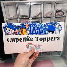 Load image into Gallery viewer, Dodgers | Cupcake Toppers