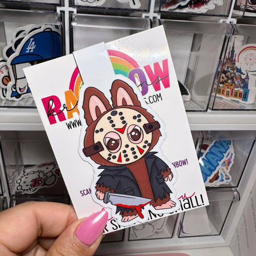 Jason Labubu | Magnetic Bookmark