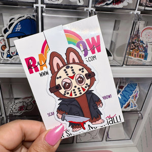 Jason Labubu | Magnetic Bookmark