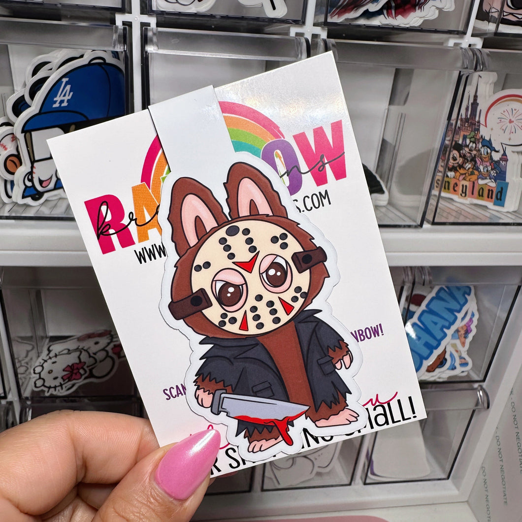 Jason Labubu | Magnetic Bookmark
