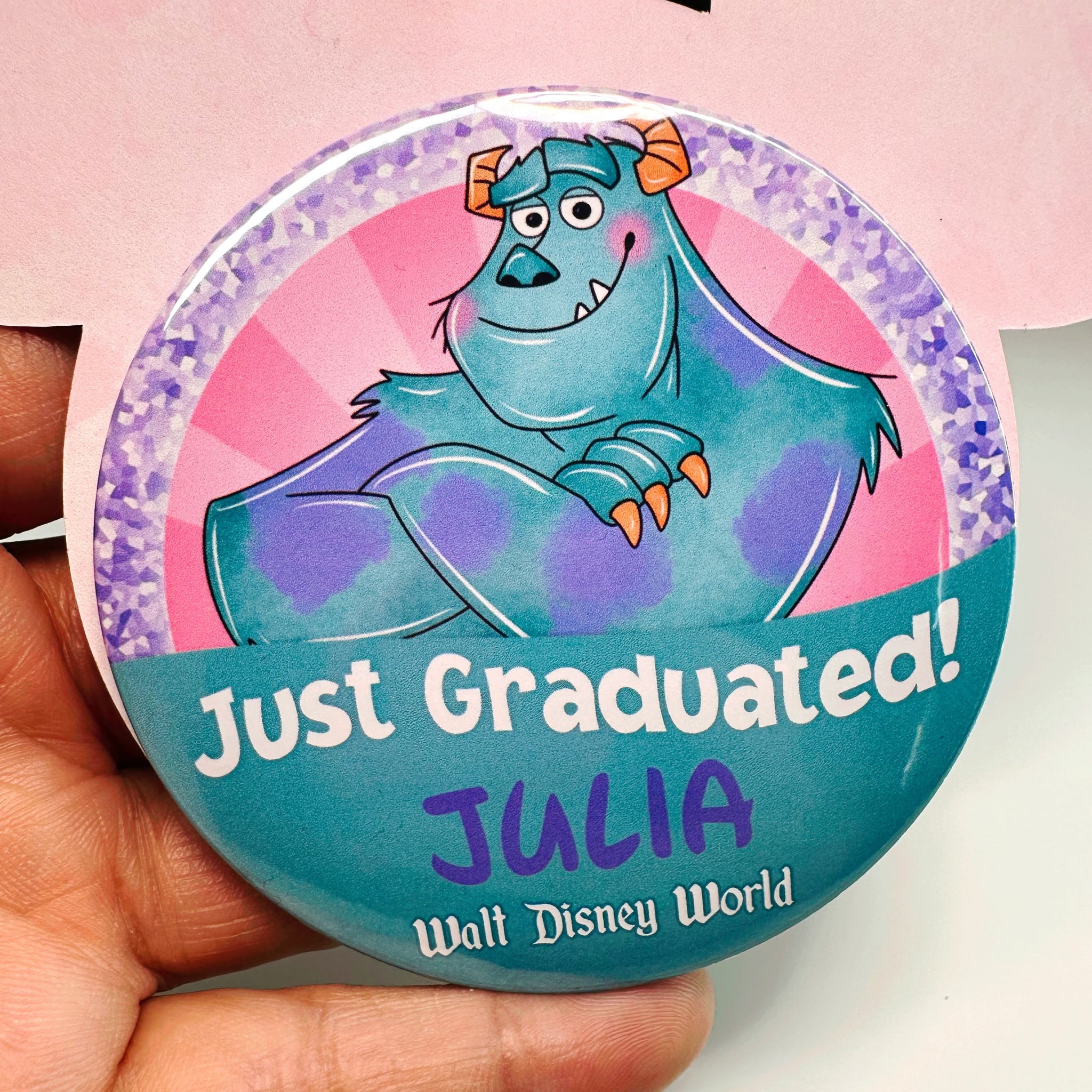 monsters inc button Monsters Inc Sully