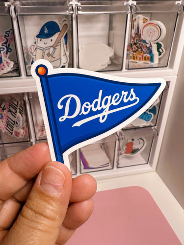 Dodgers Flag | Sticker