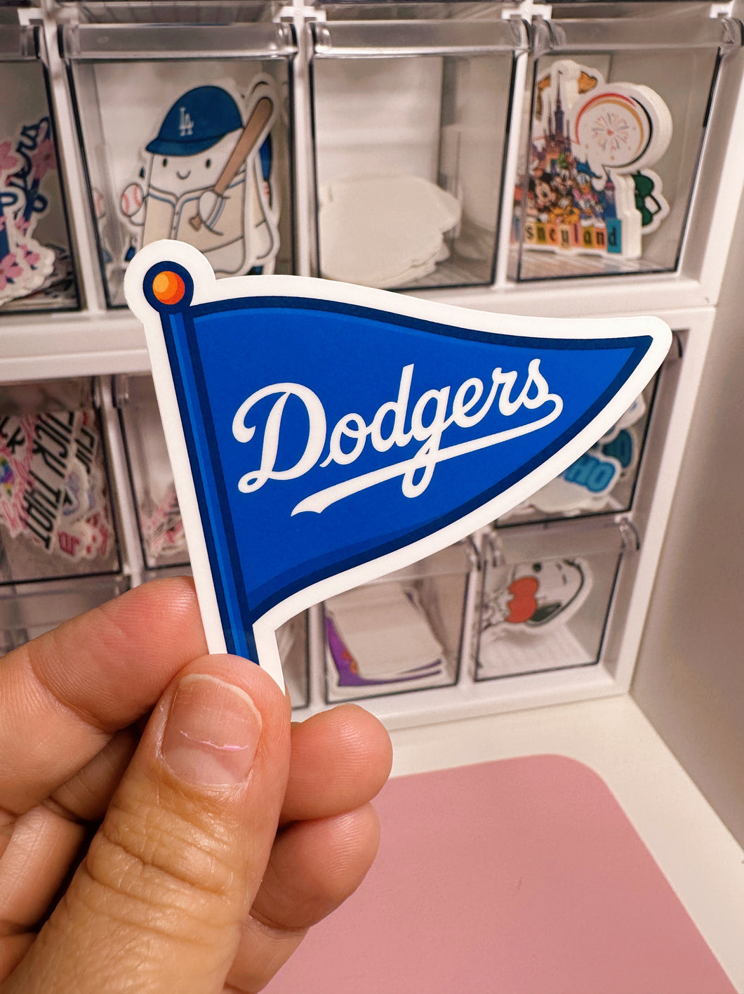 Dodgers Flag | Sticker