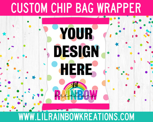 Custom Order | Chip Bag Wrapper