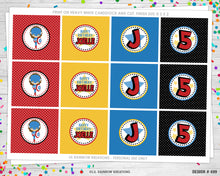 Load image into Gallery viewer, CT-499 | Captain America Cupcake Toppers