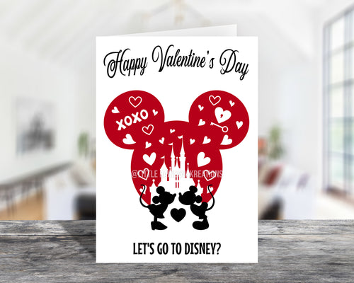 Mickey and Minnie | Valentine's Card
