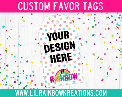 Custom Order | Favor Tags